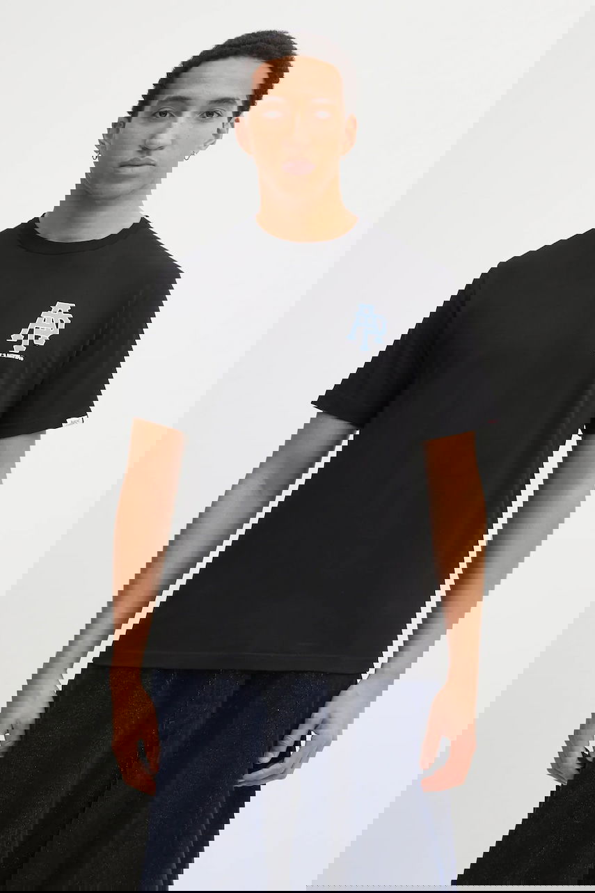 Тениска AAPE by A Bathing Ape AAPE Basic T-Shirt with Print Черно | AAPTEM1732XXP, 0