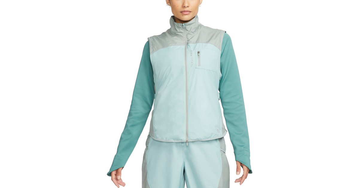 Яке Nike Vesta Trail Repel Тюркоазено | fd0231-330, 1