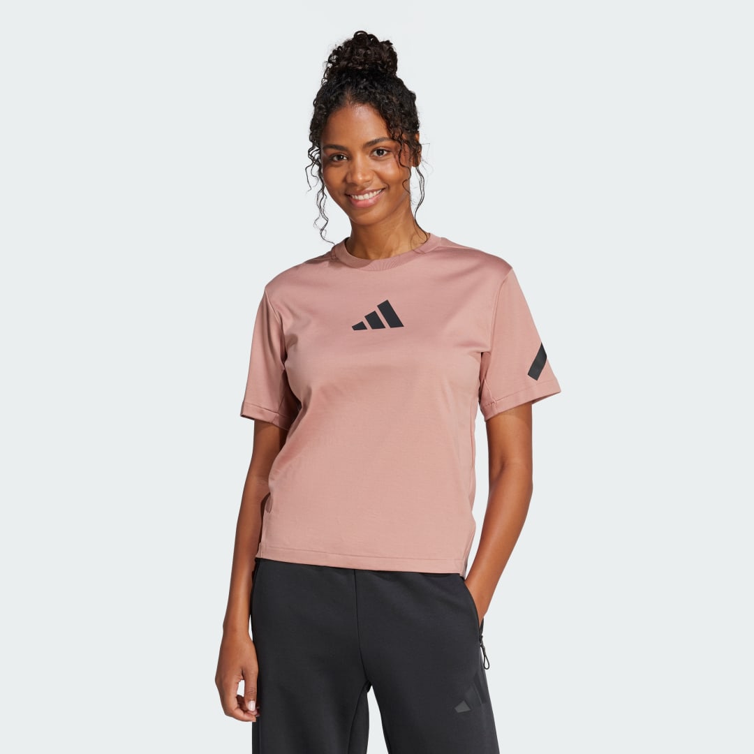 Тениска adidas Performance Training Graphic T-Shirt Розово | JC9311, 0