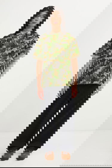 Поло тениска BAPE Camo Pile Jacquard Polo Shirt Многоцветен | 001POL301002M, 4