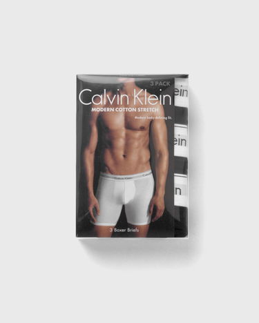 Боксерки CALVIN KLEIN Modern Cotton Stretch Boxer Черно | 000NB2381A-001, 3