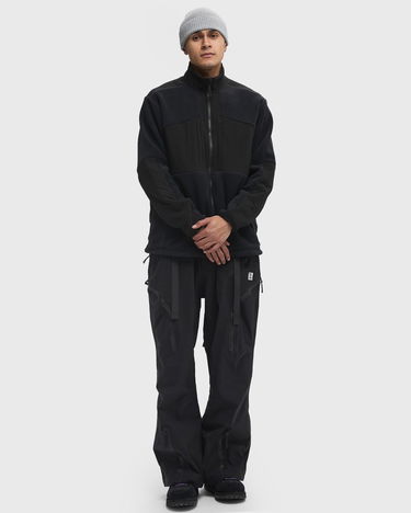 Яке бомбър Snow Peak Double Face Fleece Jacket Черно | SW-24AU007-BLACK, 1