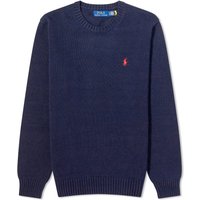 Пуловер Polo by Ralph Lauren Crewneck Knit Тъмно синьо | 710810846001, 1