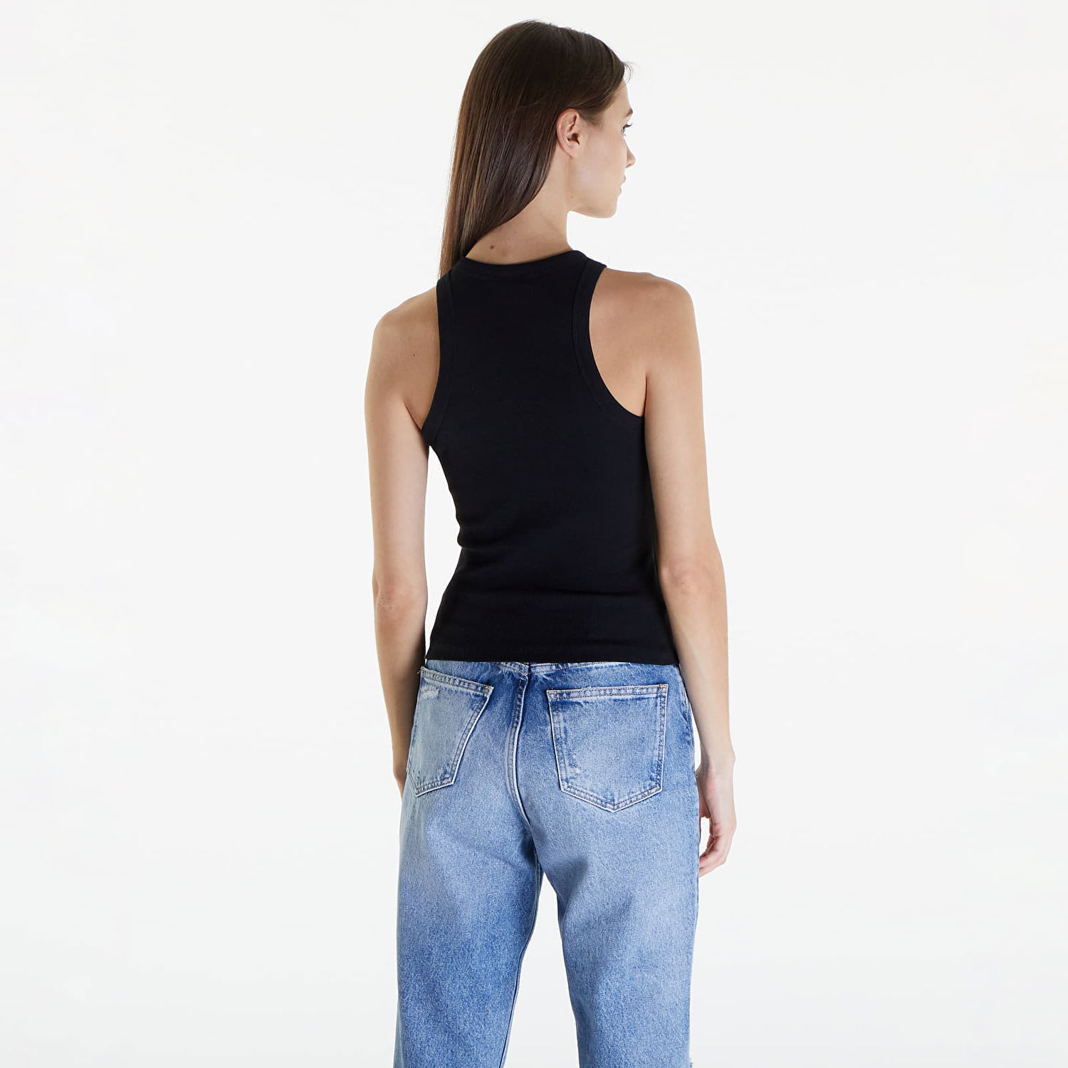 Потник Urban Classics Top Ladies Racer Back Rib Top Black Черно | TB6188-00007, 1