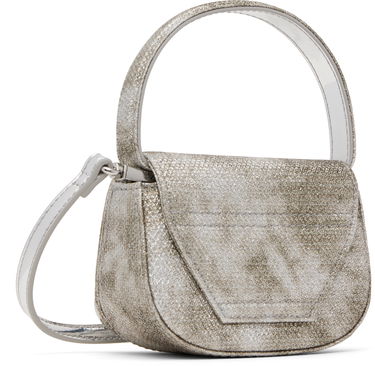 Дамска чанта Diesel Diesel 1DR XS Glitter Saddle Bag Металик | X08709 P2197, 2