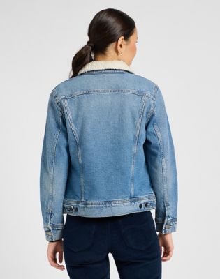 Яке Lee Lee Sherpa Rider Jacket Size XS Синьо | 112370869, 0