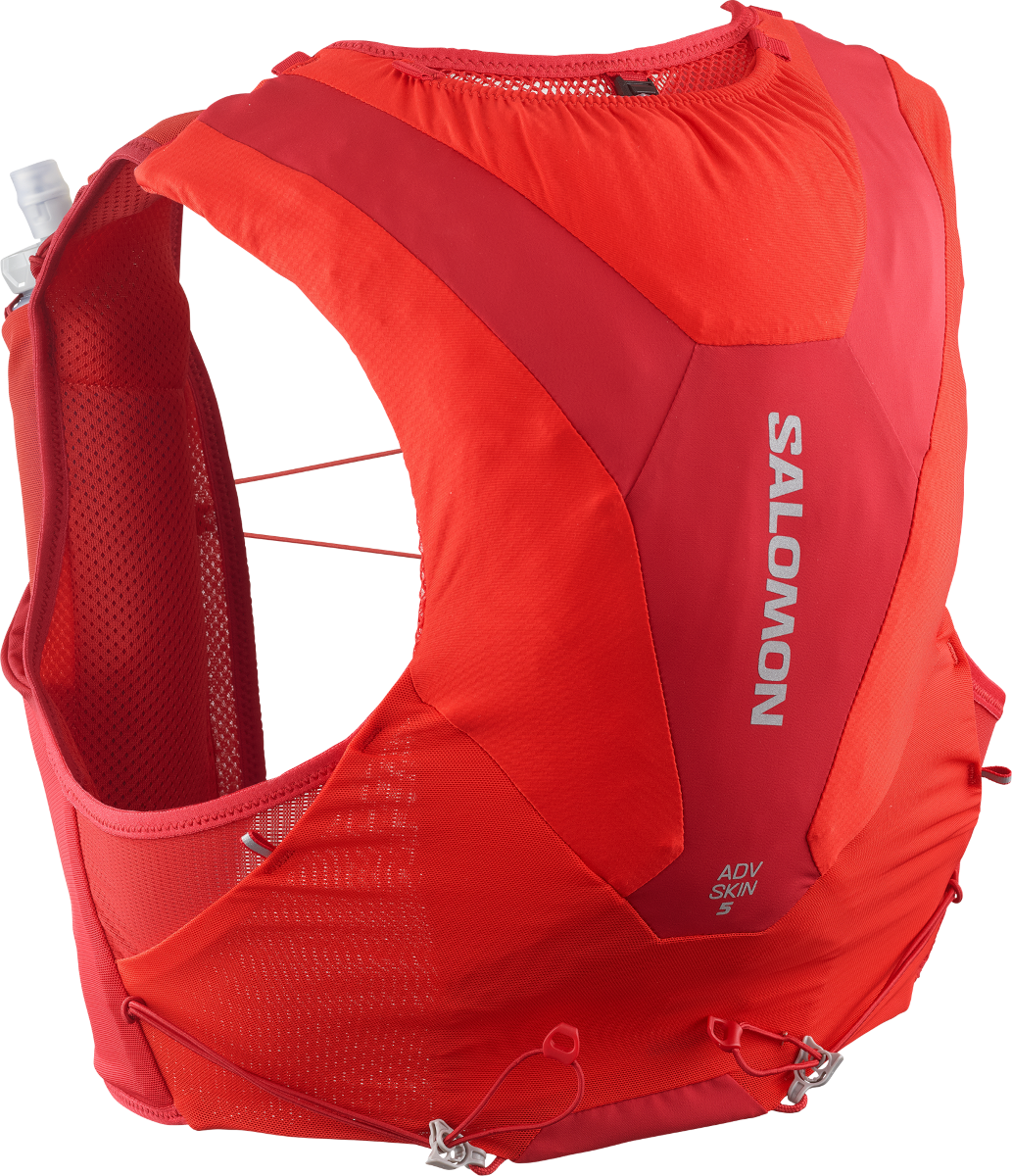 Раница Salomon ADV Skin 5 Set Hydration Vest Червено | lc2465100, 0