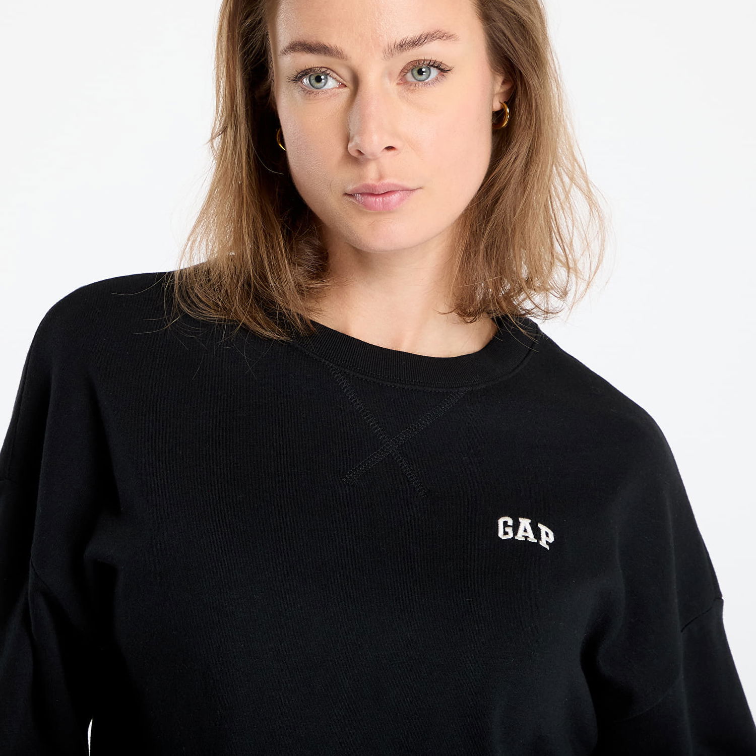Суитчър GAP Mini Logo Hoodie Черно | 476351-03, 1