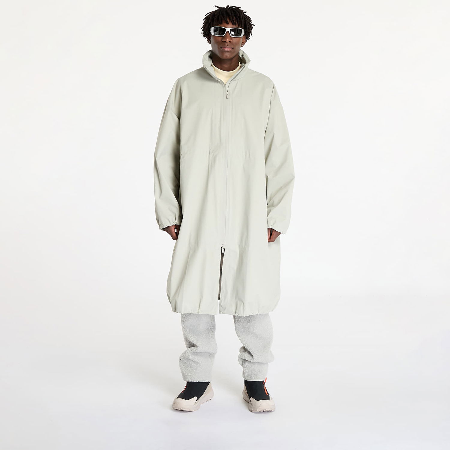 Парка adidas Originals Fear Of God Athletics x Shell Parka Sesame Бежово | IW8919, 0