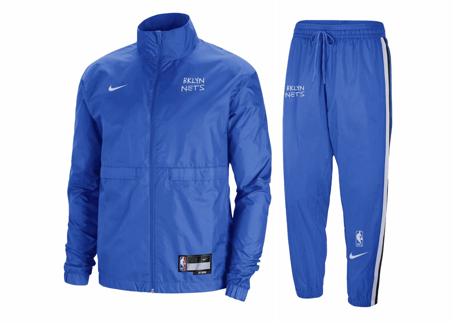 Комплект Nike NBA Brooklyn Nets City Edition Tracksuit Blue Синьо | DN9920-463, 0