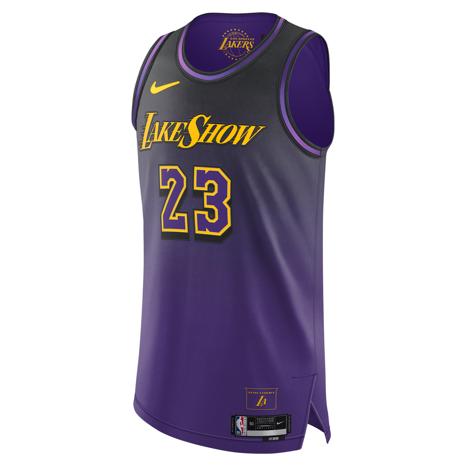 Фланелка Nike Dri-FIT ADV Authentic LeBron James City Edition Basketball Jersey Лилаво | FQ4469-504, 1