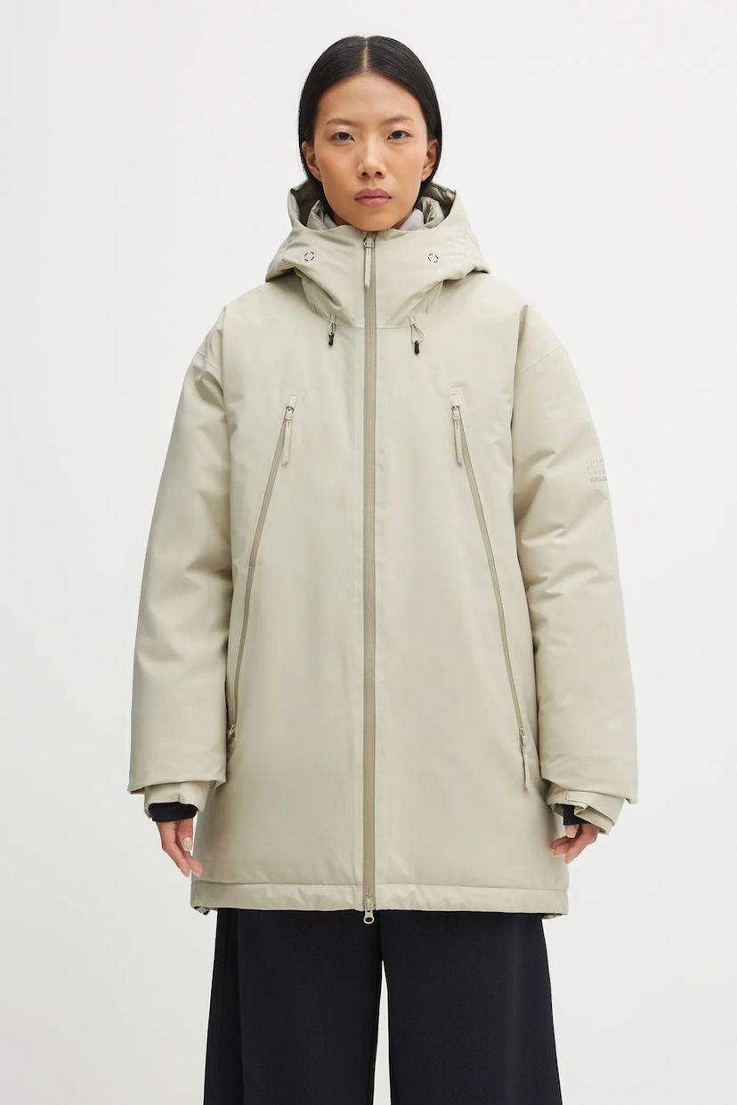 Пухо яке Maison Margiela MM6 Maison Margiela x Salomon Hooded Puffer Jacket Бежово | S52AM0341.M35594.729