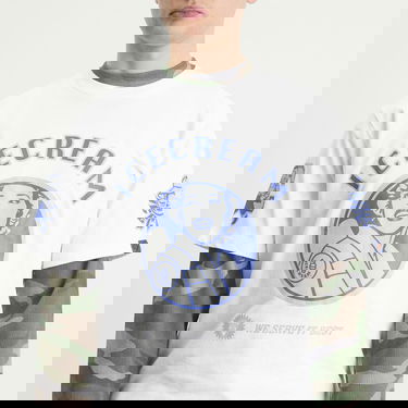 Тениска BBC IceCream Multi Graphic Vintage Woman Slogan T-Shirt Бяло | IC25438-WHT, 5