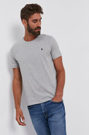 Тениска Polo by Ralph Lauren Cotton T-Shirt Сиво | 714844756003, 0