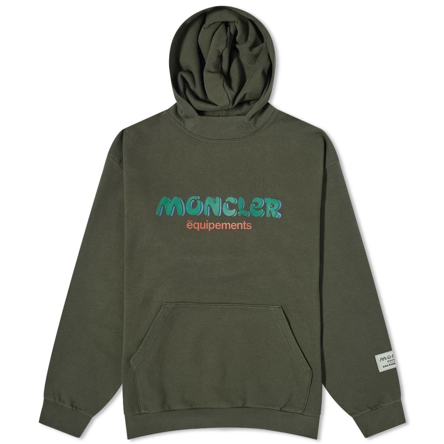 Суитчър Moncler Genius x Salehe Bembury Popover Hoody Dark Green Зелено | 8G000-M3237-02-833, 0