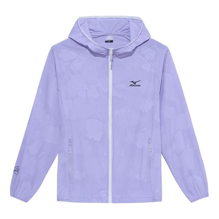 Ветровка Mizuno Outdoor Logo Jacket Лилаво | A2CE3126