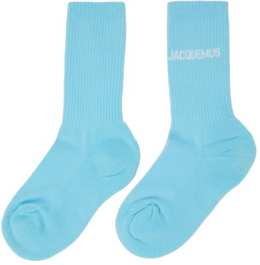 Чорапи Jacquemus Jacquemus La Montagne Socks Синьо | 213AC003-5000, 1