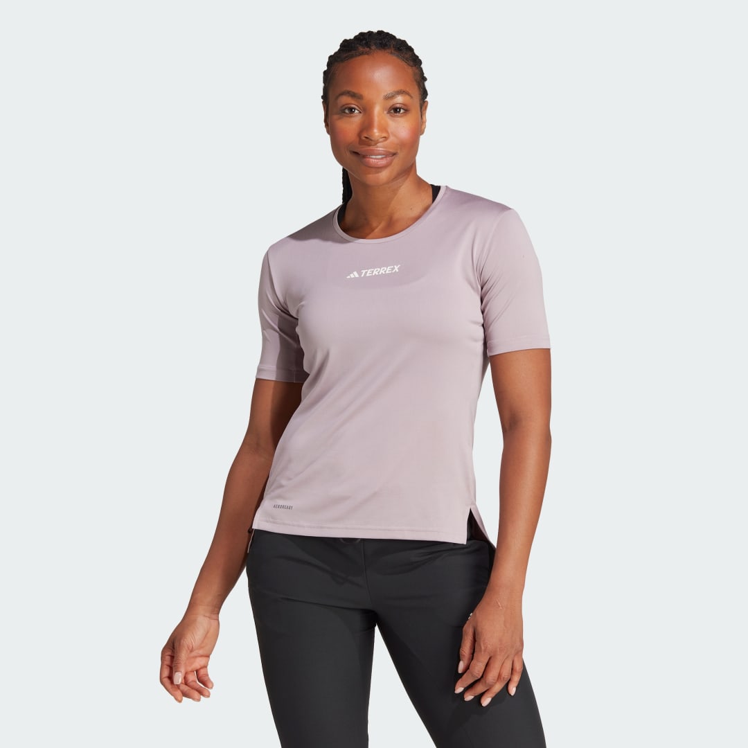 Тениска adidas Performance adidas TERREX Terrex Multi Сиво | IS0691, 0