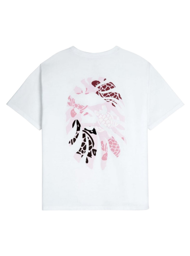 Тениска BAPE BLACK x Vilebrequin Back Print Tee Бяло | 1I23-110-913