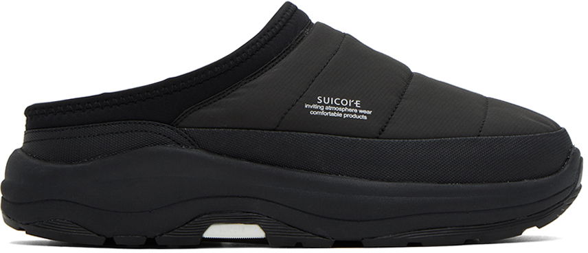 Облекло SUICOKE Suicoke Black PEPPER-LO-AB Loafers Черно | OG-323mod, 0