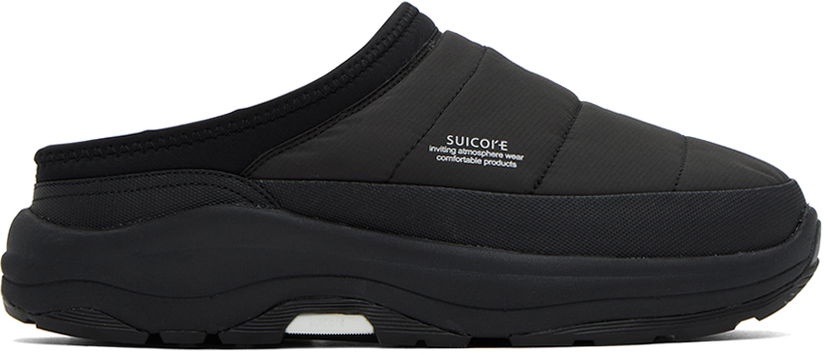 Облекло SUICOKE Suicoke Black PEPPER-LO-AB Loafers Черно | OG-323mod