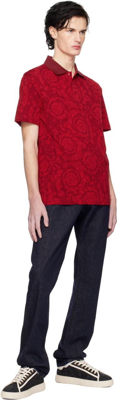 Дънки Versace Relaxed-Fit Jeans Тъмно синьо | 1015844_1A12477, 3