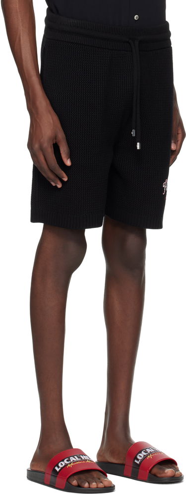 Къси панталони AMIRI AMIRI 'Hollywood Auto' Mesh Shorts Черно | AMKNSH1049, 1