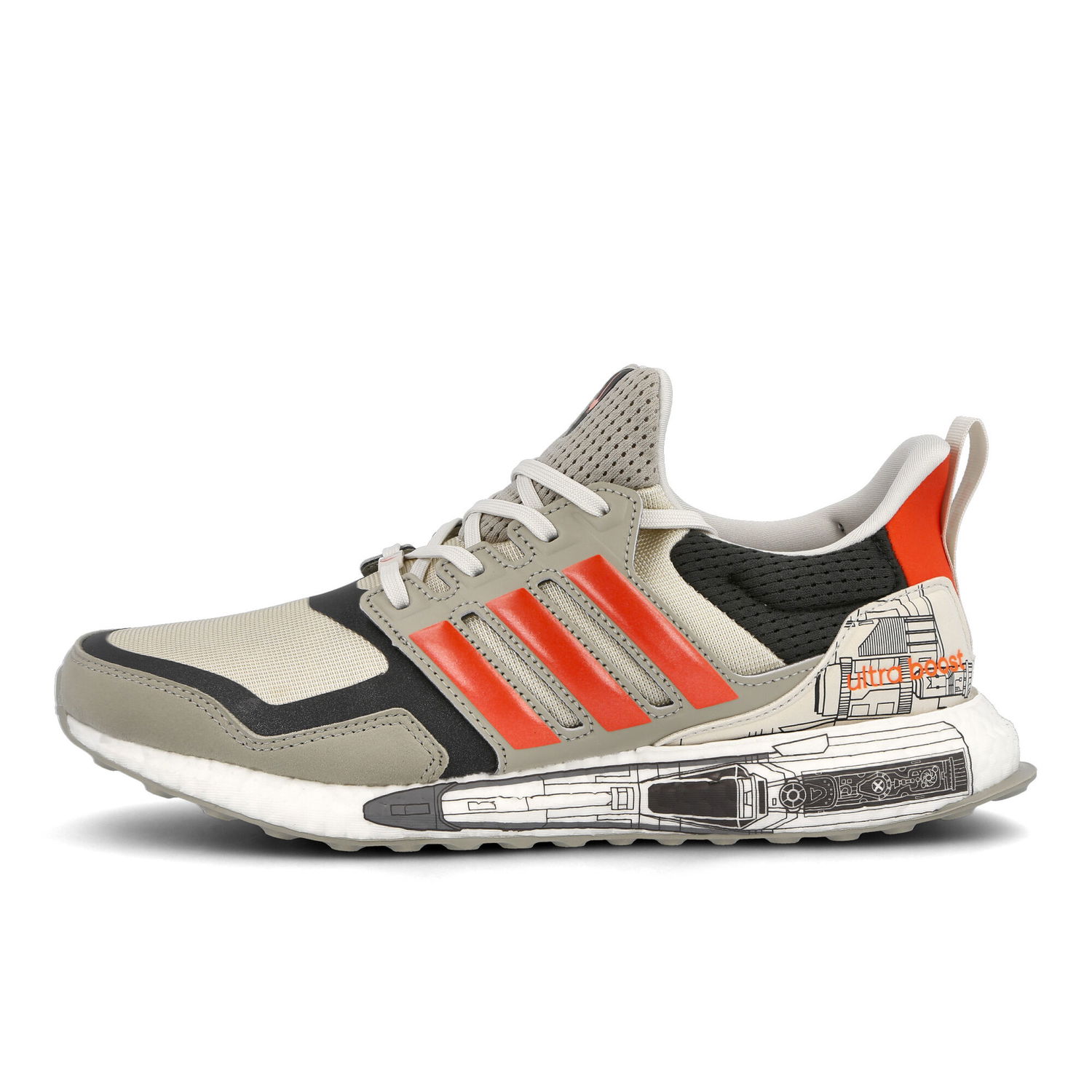Кецове и обувки adidas Performance Ultra Boost S&L "Star Wars X-Wing" Сиво | FW0536, 0