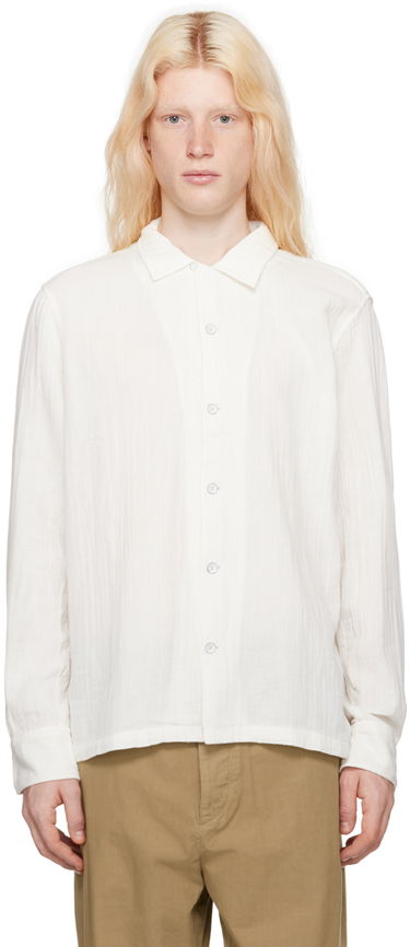Риза rag & bone Rag & Bone Avery Button-Up Shirt Бяло | MBW23HA458LSML, 0