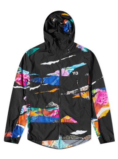 Ветровка Y-3 Floral Print Packable Windbreaker Черно | HG8851