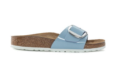 Кецове и обувки Birkenstock Madrid Big Buckle Birko-Flor Синьо | 1025834, 3