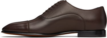 Облекло и аксесоари BOSS BECKHAM x BOSS Polished Leather Oxford Shoes Черно | 50546774, 3