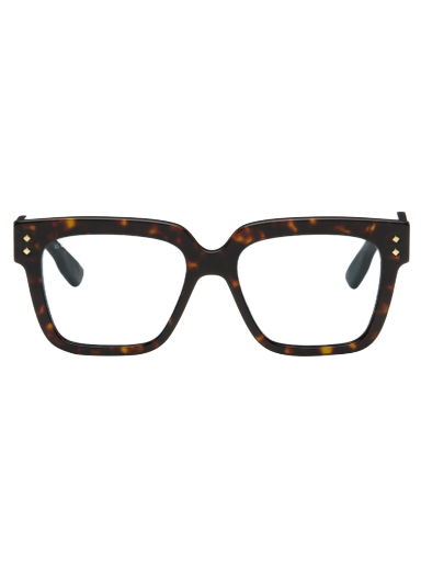 Слънчеви очила Gucci Square Кафяво | GG1084S-002