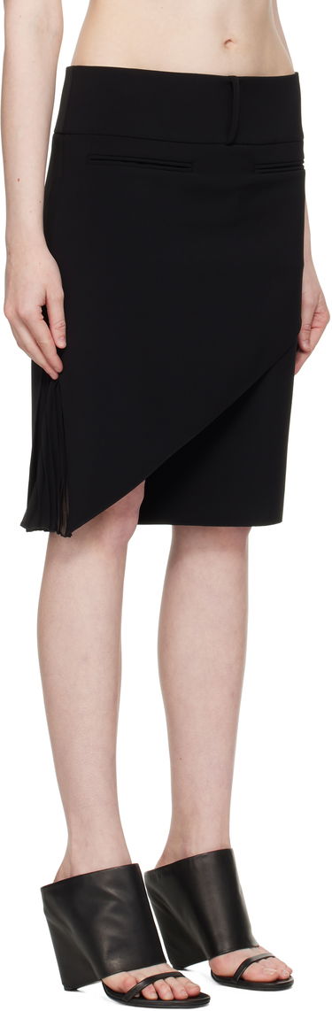 Пола Courrèges Courrèges Infinity Pleats Miniskirt Черно | 225CJU262PL0159, 1