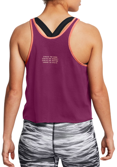 Потник Under Armour Project Rock Badge of Honor Tank Top Лилаво | 1386439-505, 1