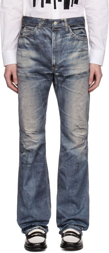 Дънки Junya Watanabe Junya Watanabe Levi's Edition Denim Trousers Синьо | WO-P918-100, 0