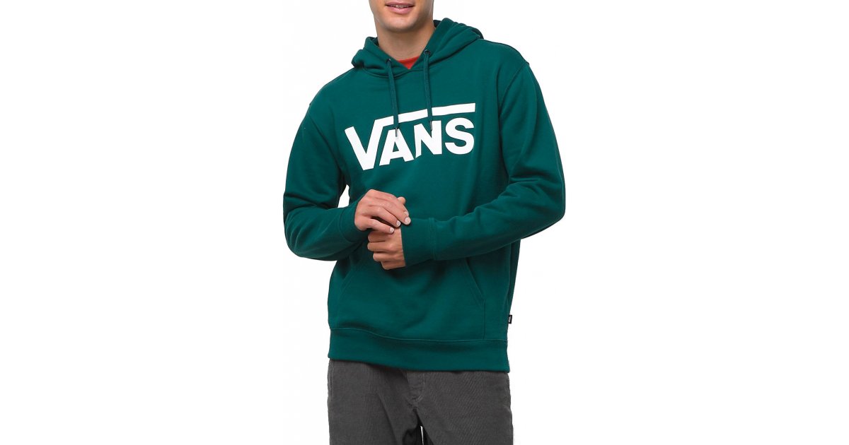 Суитчър Vans Classic II Hoodie Зелено | vn0a456bbks1, 1