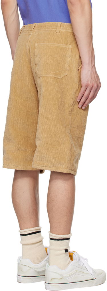 Къси панталони ERL Corduroy Three-Pocket Shorts Бежово | ERL06P006, 2