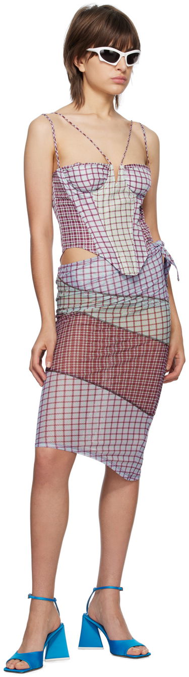 Pокля Miaou Miaou Hannah Jewett Apex Corset Top Лилаво | 7046TAFBRS, 3