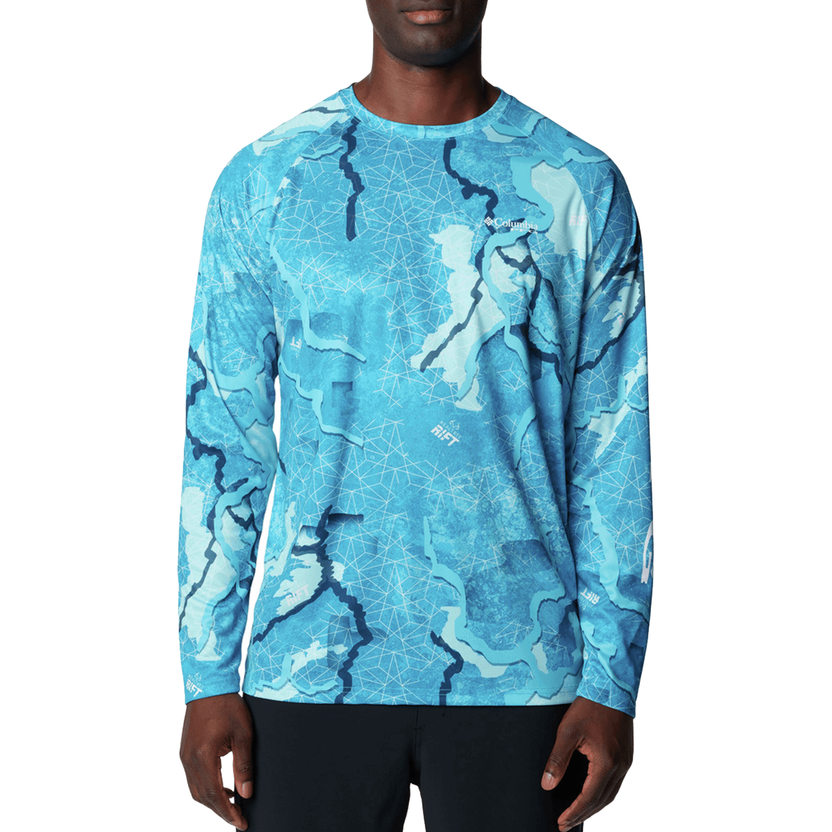 Риза Columbia Super Terminal Tackle™ Rift Pattern Long Sleeve Performance Shirt Многоцветен | 1709431418, 0