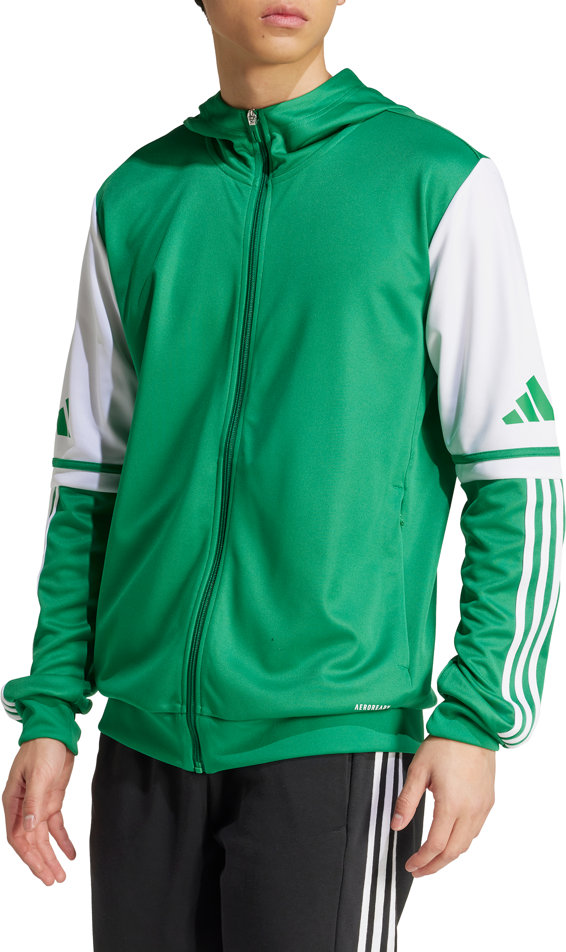 Суитчър adidas Originals adidas Squadra 25 Hooded Jacket Зелено | jp3164, 0