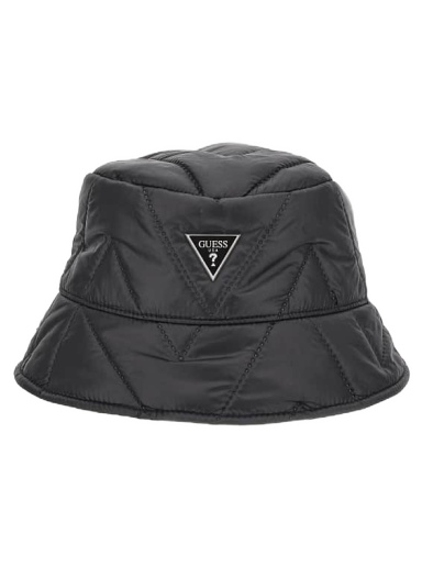 Шапка GUESS Triangle Logo Bucket Черно | AM5037POL01