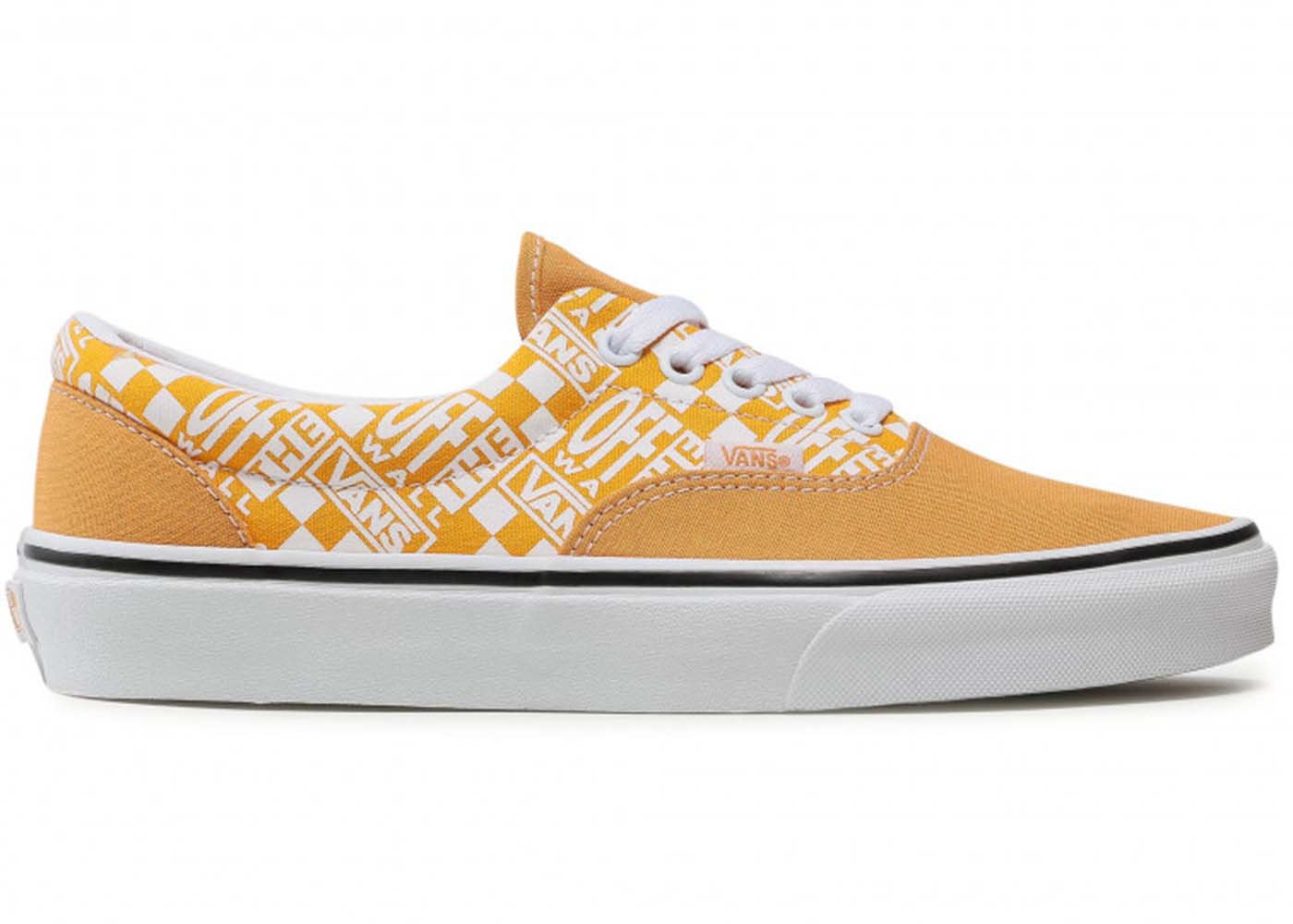 Кецове и обувки Vans Era Off The Wall Gold White Оранжево
 | VN0A54F13S61, 0
