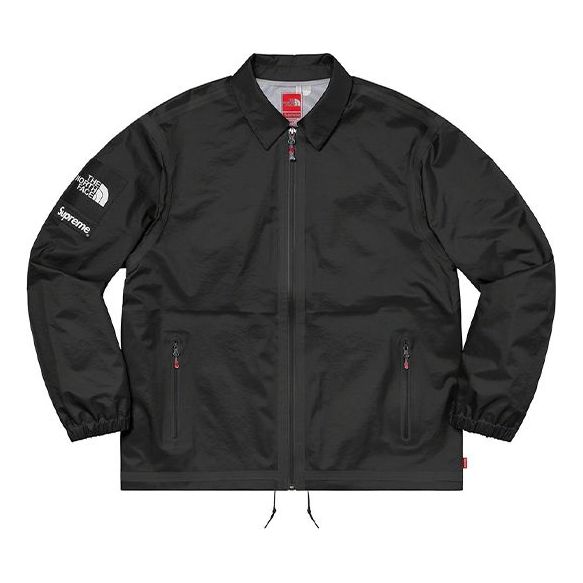 Ветровка Supreme Summit Outer Tape Seam Coaches Jacket Черно | SUP-SS21-742