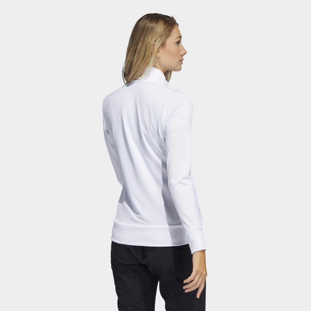 Яке adidas Originals Textured Full-Zip Jacket Бяло | HA3400, 1