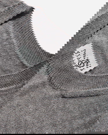 Пуловер Maison Margiela Elbow Patch Crewneck Sweater Сиво | SH0HL0032 816M, 3