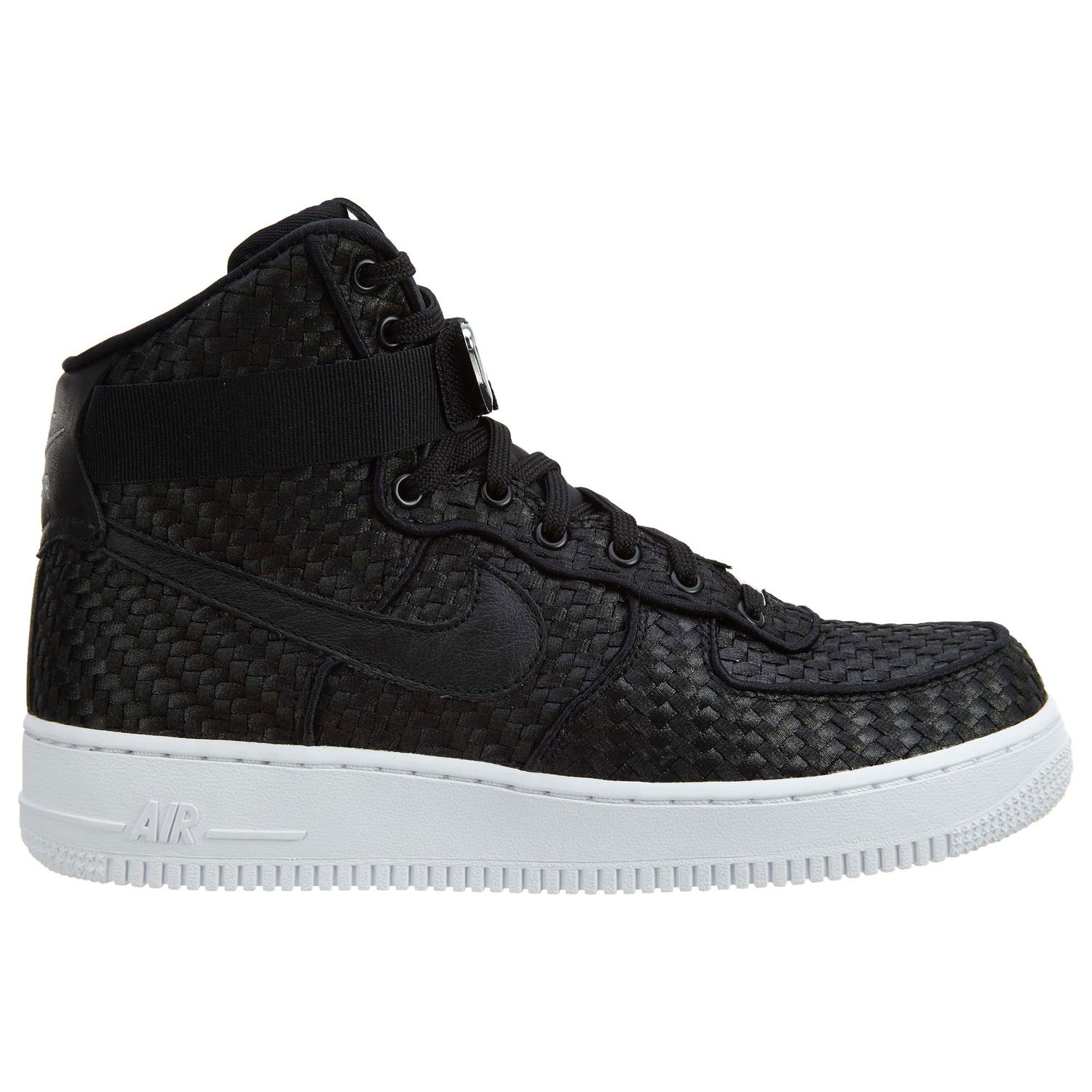 Кецове и обувки Nike Air Force 1 High '07 LV8 Woven Black White Черно | 843870-001, 0