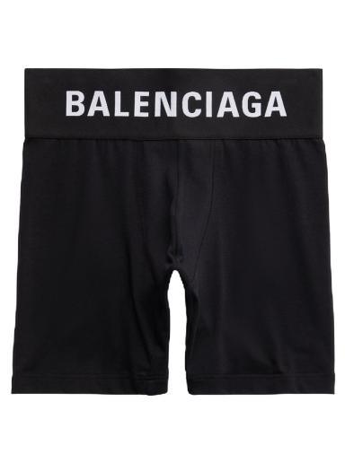 Боксерки Balenciaga Midway Boxer Briefs Черно | 7449404B7B21000