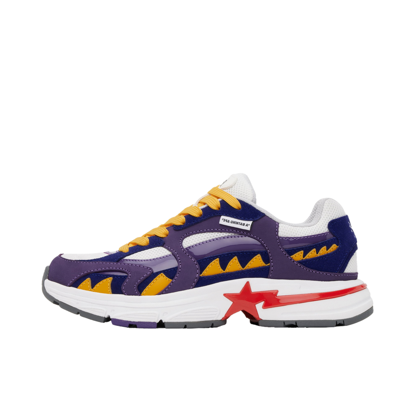 Кецове и обувки BAPE A Bathing Ape Shark STA Лилаво | 001FWK201310M