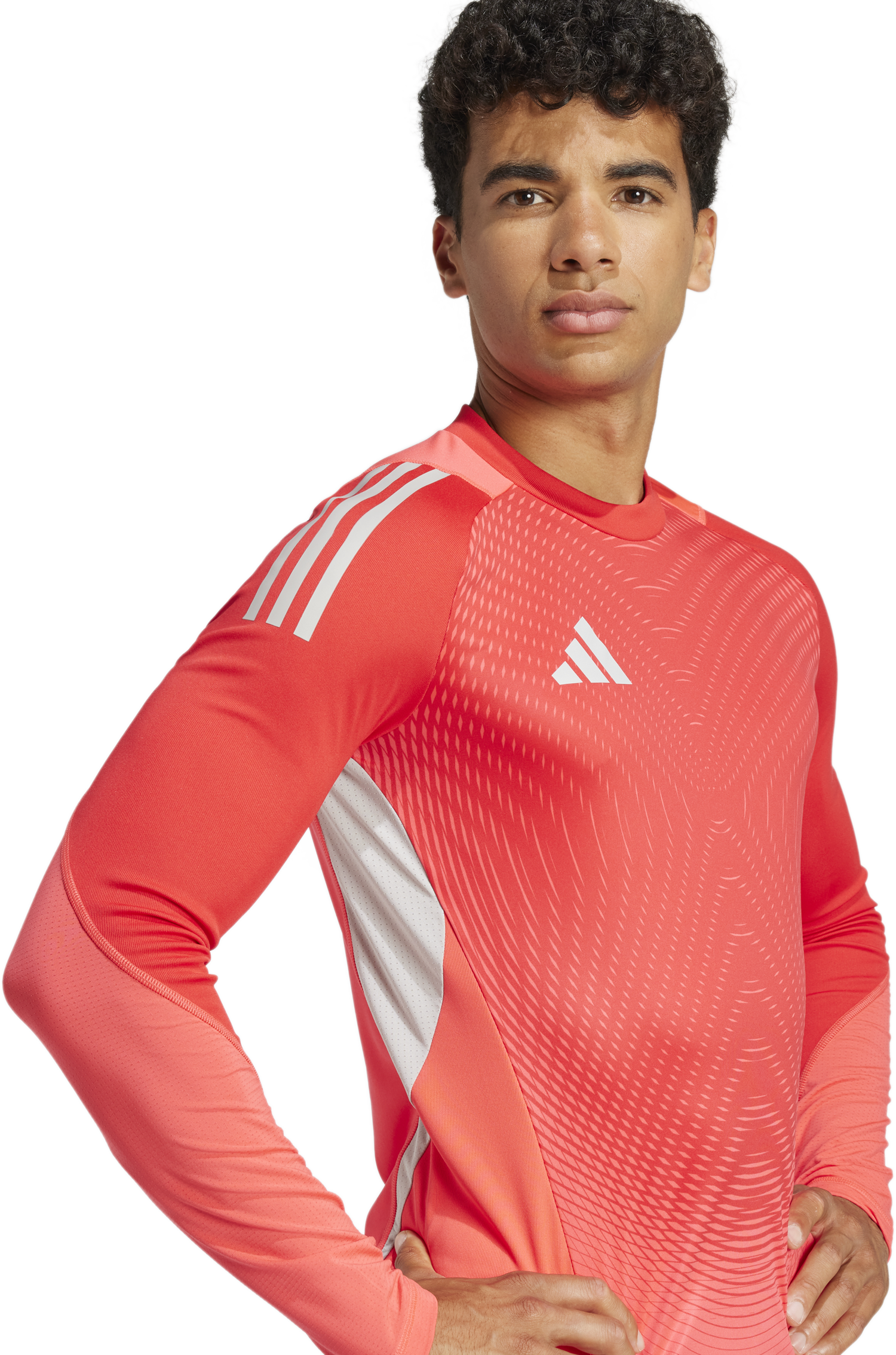 Фланелка adidas Originals Tiro 25 Pro GK Long Sleeve Jersey Червено | jp4368, 1